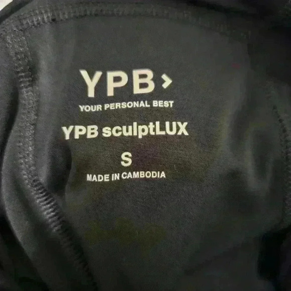 Abercrombie & Fitch YPB SculptLUX Strappy-Back Mini Dress Black Built In Shorts - Picture 4 of 7